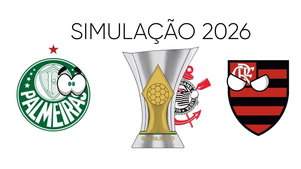 Simulação Brasileirão 2026: QUEM SERÁ O CAMPEÃO?