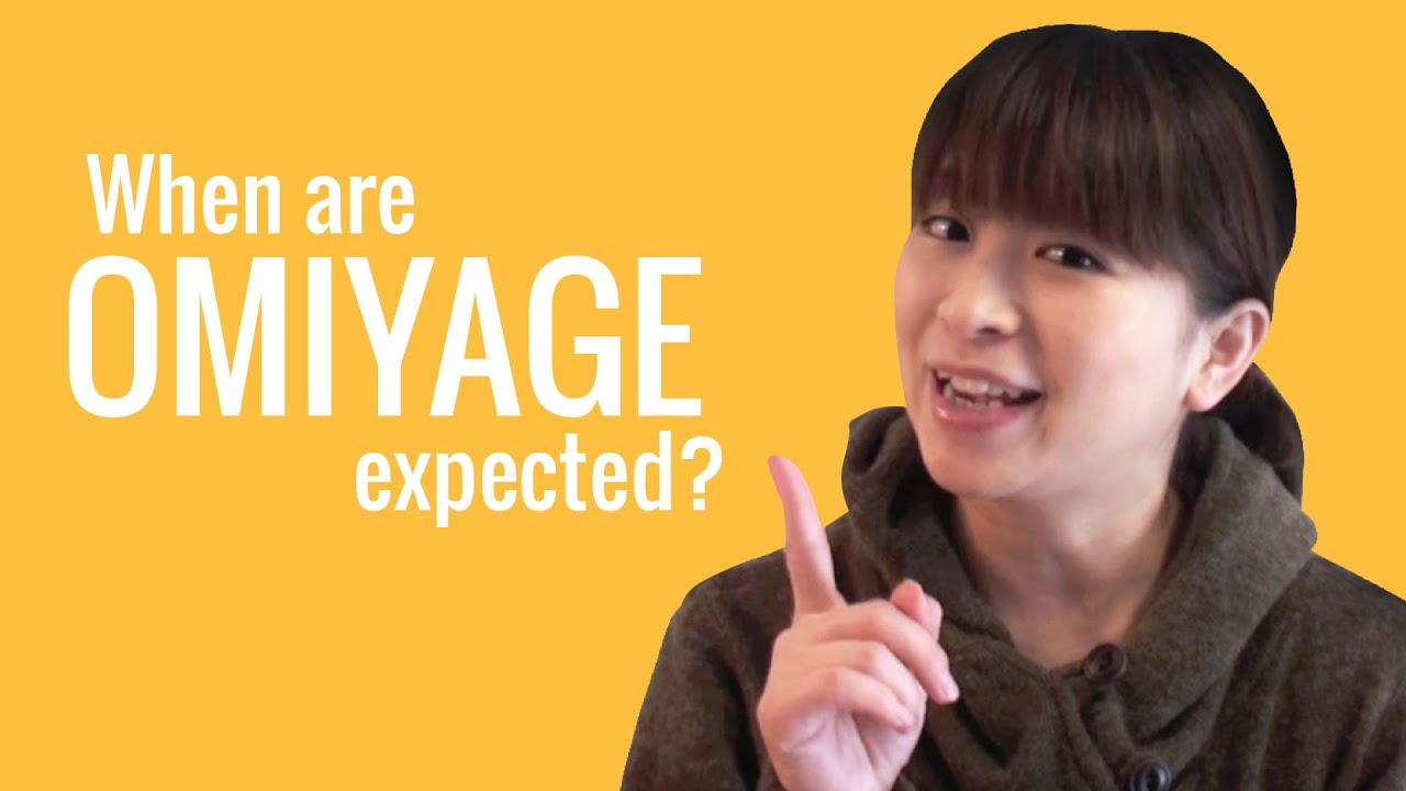 Ask a Japanese Teacher! When are OMIYAGE expected?