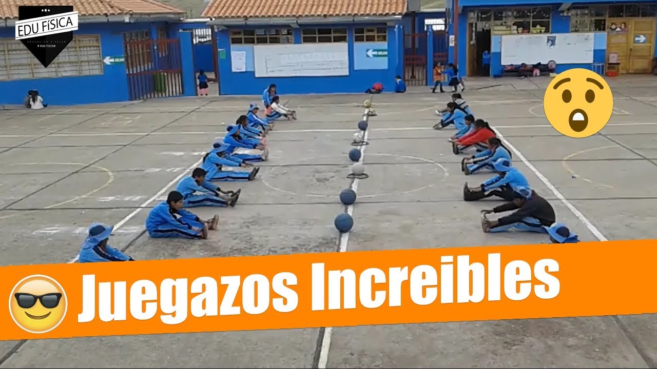 4 DIVERTIDOS JUEGOS para EDUCACION FISICA PRIMARIA 😎