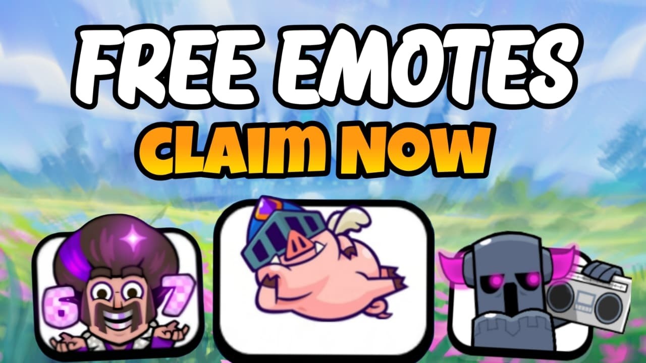 🎁 How to Claim FREE Emotes in Clash Royale ! | Clash Royale Free Emotes
