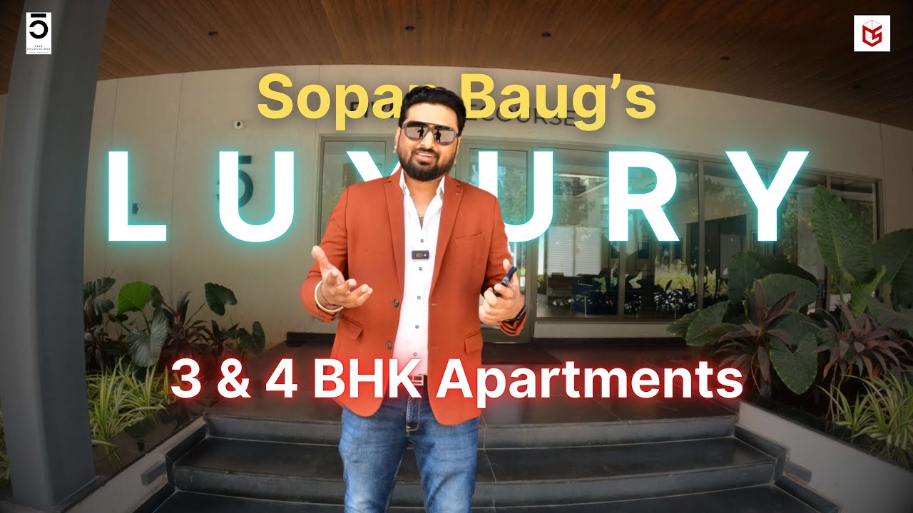 Chasing Luxury EP 1 | Skyi 5 Racecourse | Sopan Baug's Luxurious 4 BHK Sample Flat Tour