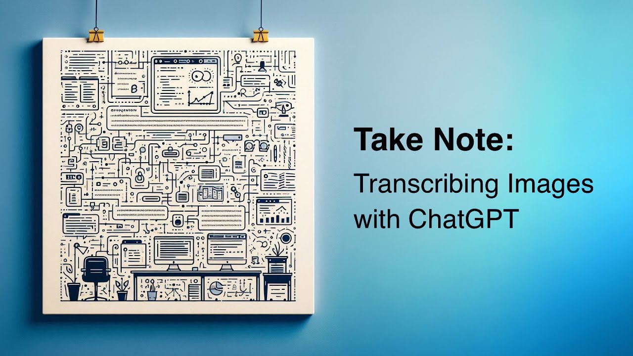 Take Note: Transcribing Images with ChatGPT