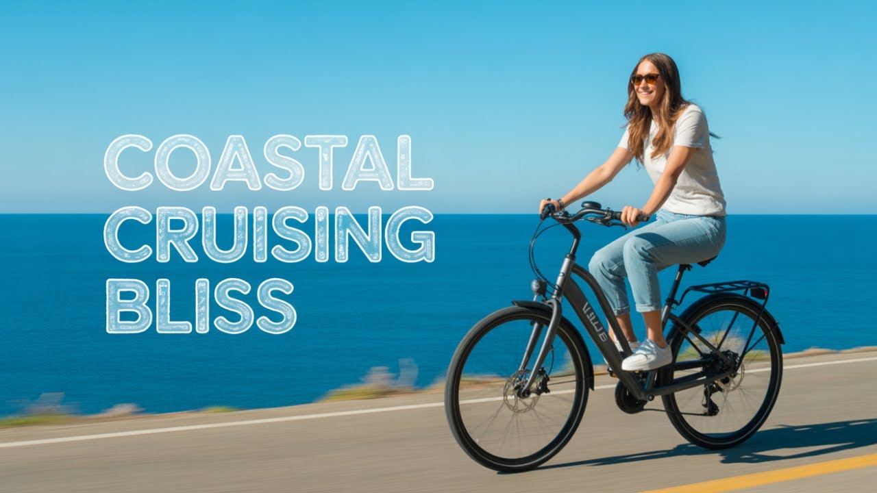 URLIFE 1000W E20 Electric Bike   48V 13Ah Removable Battery, 20MPH, 20''X3' Fat Tire, 7 Speed E Bike