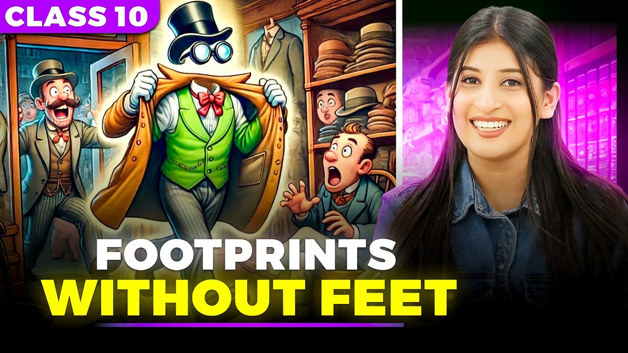 Footprints without Feet class 10🔥 | Imp keywords | Theme | characters by Kriti Di✅