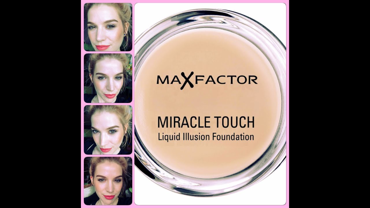 Max Factor | Обзор тонального крема Miracle Touch