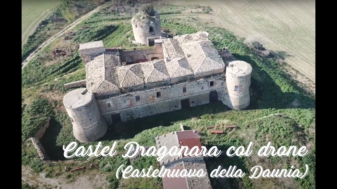 Castel Dragonara (Castelnuovo della Daunia-FG-) col drone