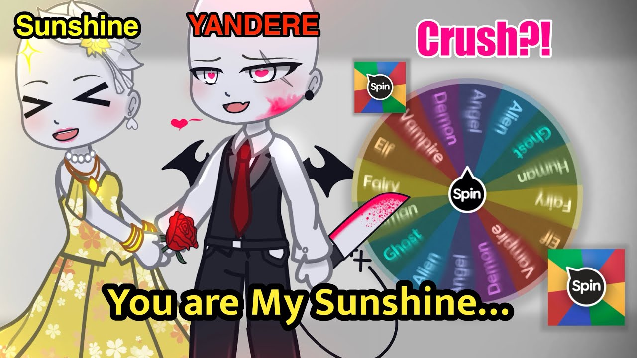 Making a Couple OC [YANDERE #6 EDITION]🚩☀️IB: ​⁠ || SUNSHINE x YANDERE (Spin The Wheel)