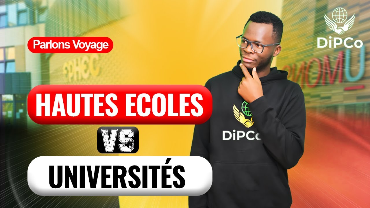 🎓 Étudier en Belgique en 2025 : Hautes Écoles vs Universités 🇧🇪