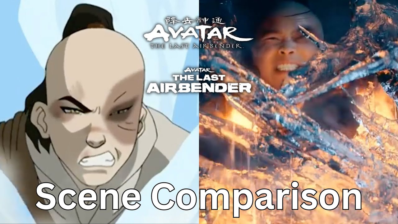 Avatar: The Last Airbender (2005) and (2024) Katara vs Zuko | Scene Comparisons