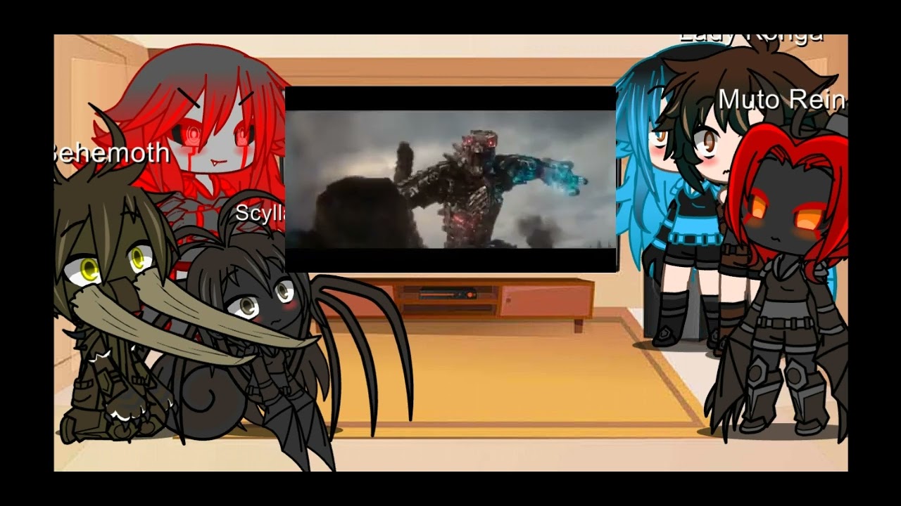 Reaccion de los 6 titanes - (Godzilla y Kong vs MechaGodzilla) Gacha Cute