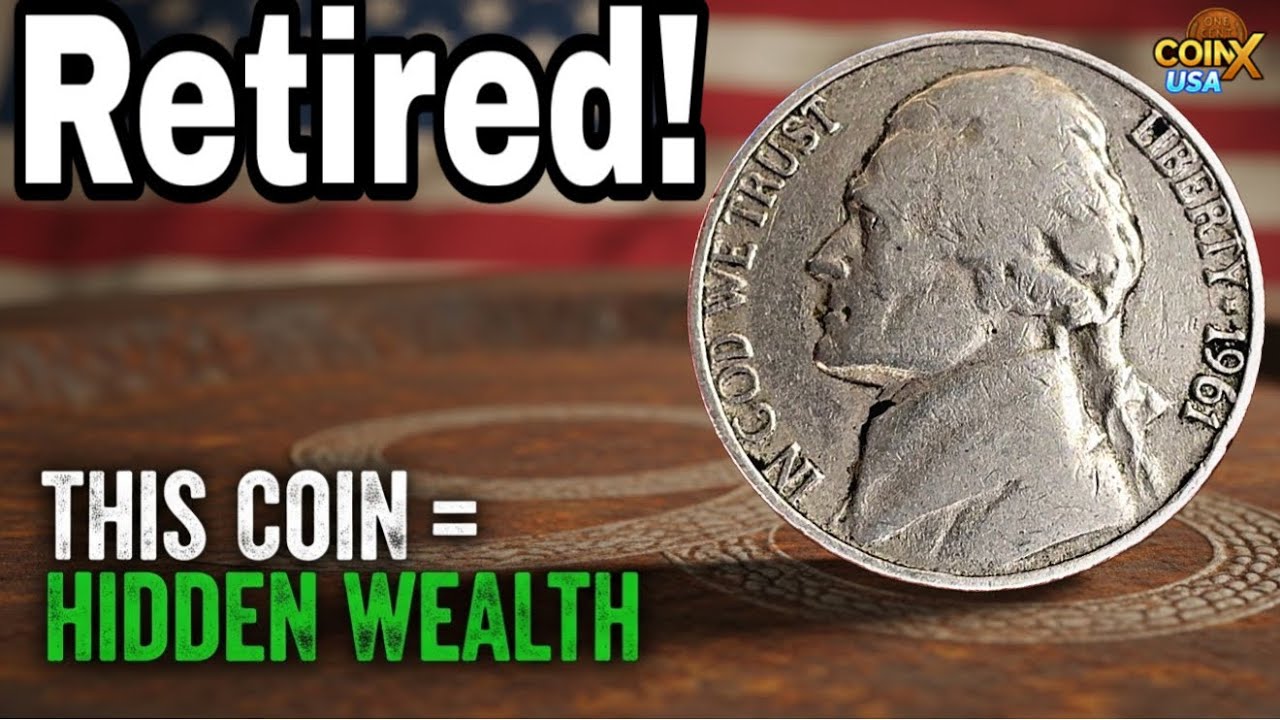 Four Jefferson Nickels. Still in circulation. One mistake could cost you $100,000.