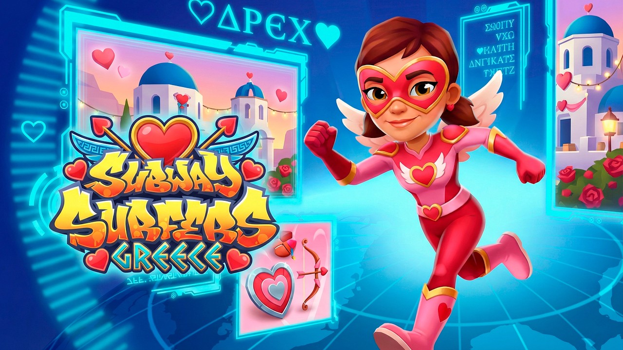 Subway Surfers GREECE LOVE ODYSSEY 2024 : VALENTINA FULL GAMEPLAY