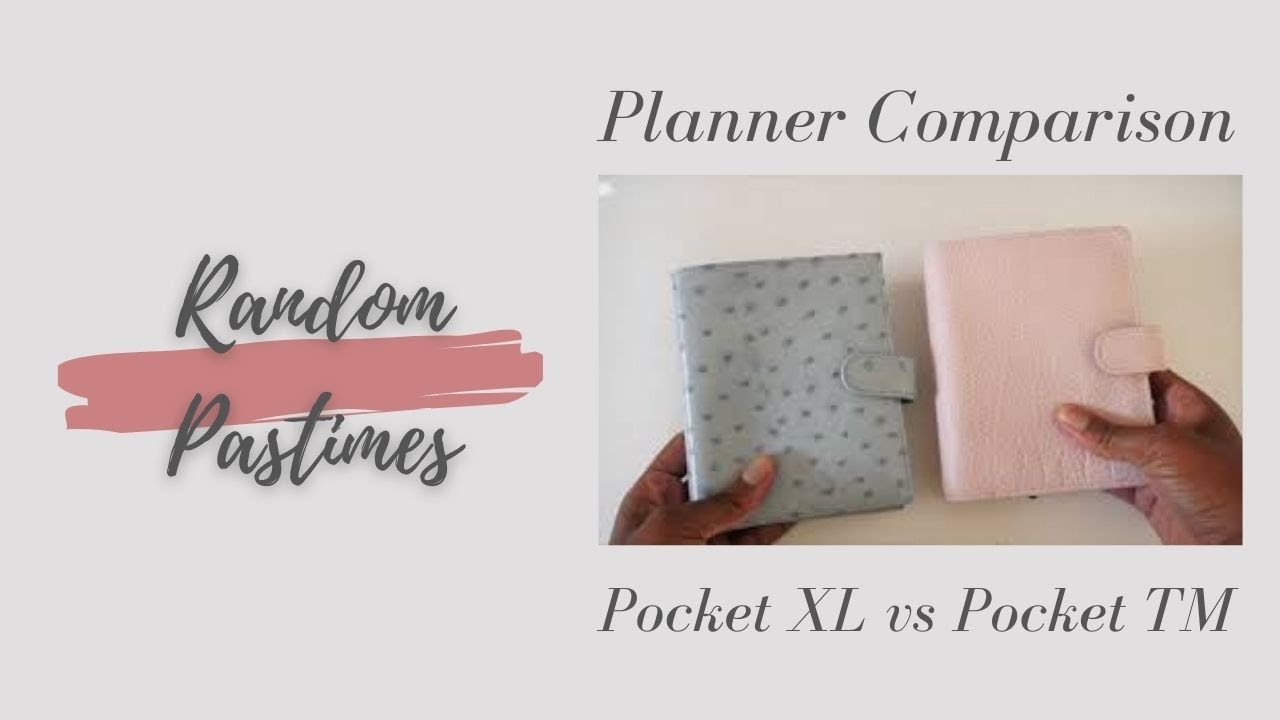 Planner Comparison: Van der Spek Pocket Touch Me vs Gillio Pocket Compagna XL