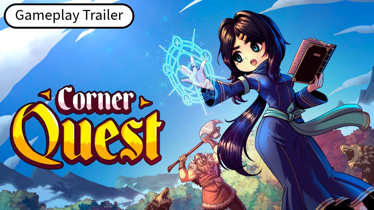 😱 IDLE AUTO-BATTLER in the CORNER of Your SCREEN?! | Corner Quest OFFICIAL Trailer