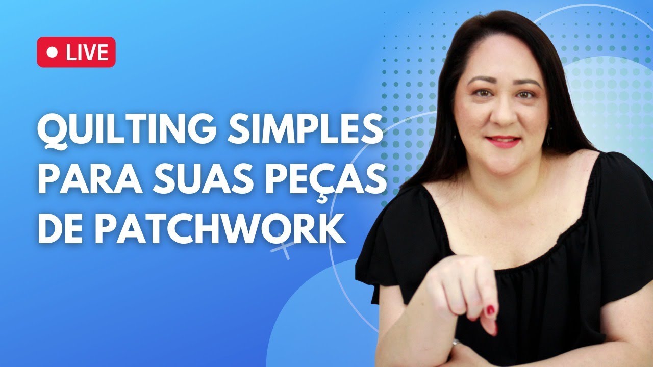 Quilting simples para suas pe&ccedil;as de Patchwork | Patch com a Satiko #10