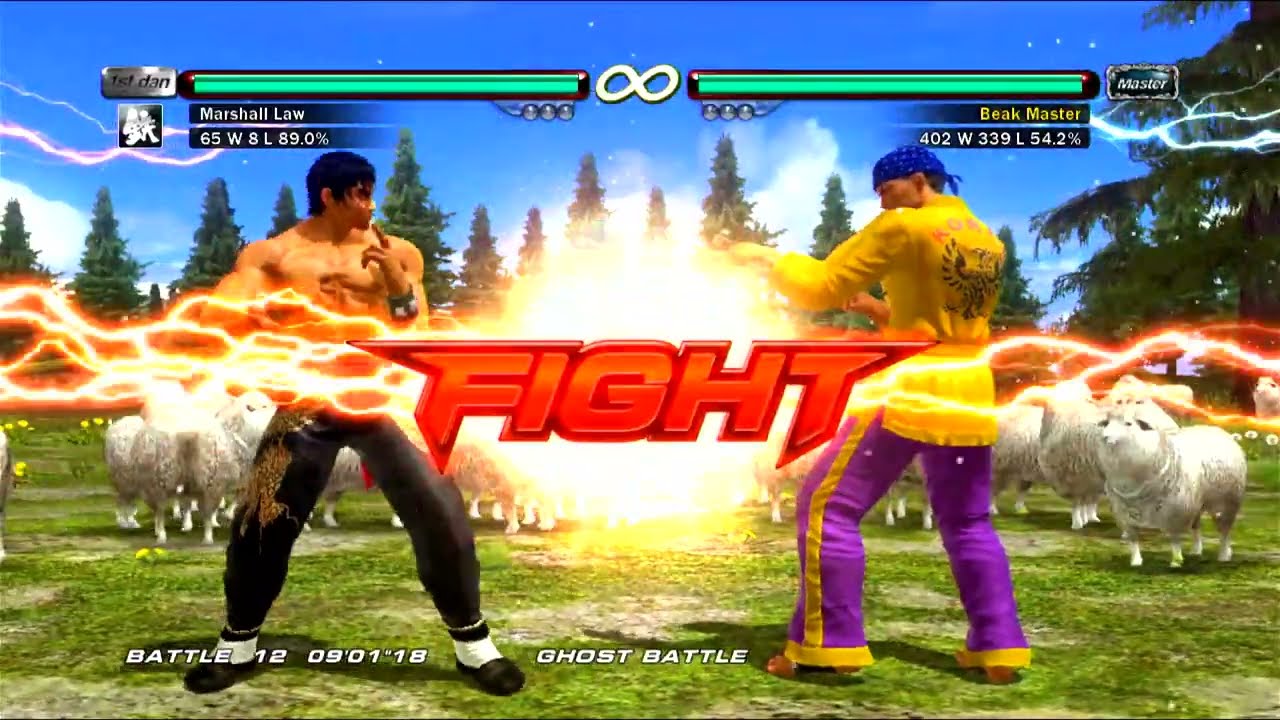 Tekken 6 Ghost Battle With Marshall Law