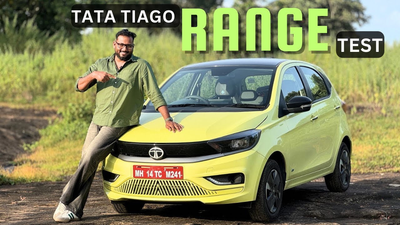 Tata Tiago EV range test malayalam | Real drive Experience 