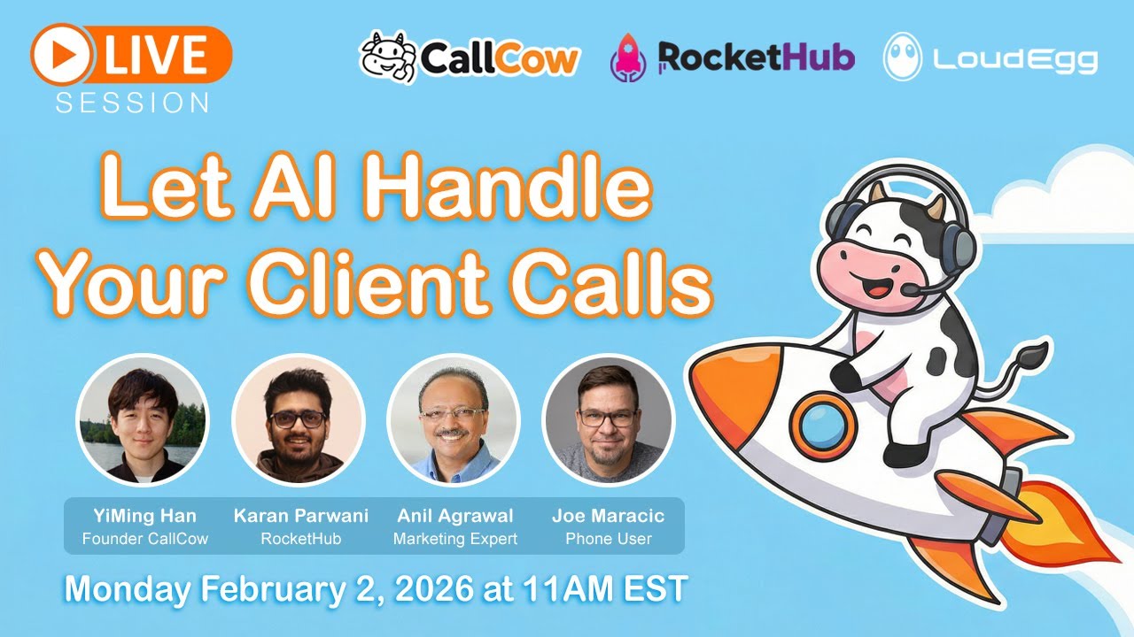 CallCow Review and Webinar - Let AI Handle Your Client Calls