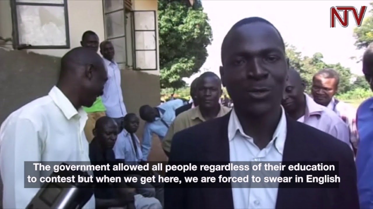 Drama as Luuka district LC 1 elects struggle with English while swearing in