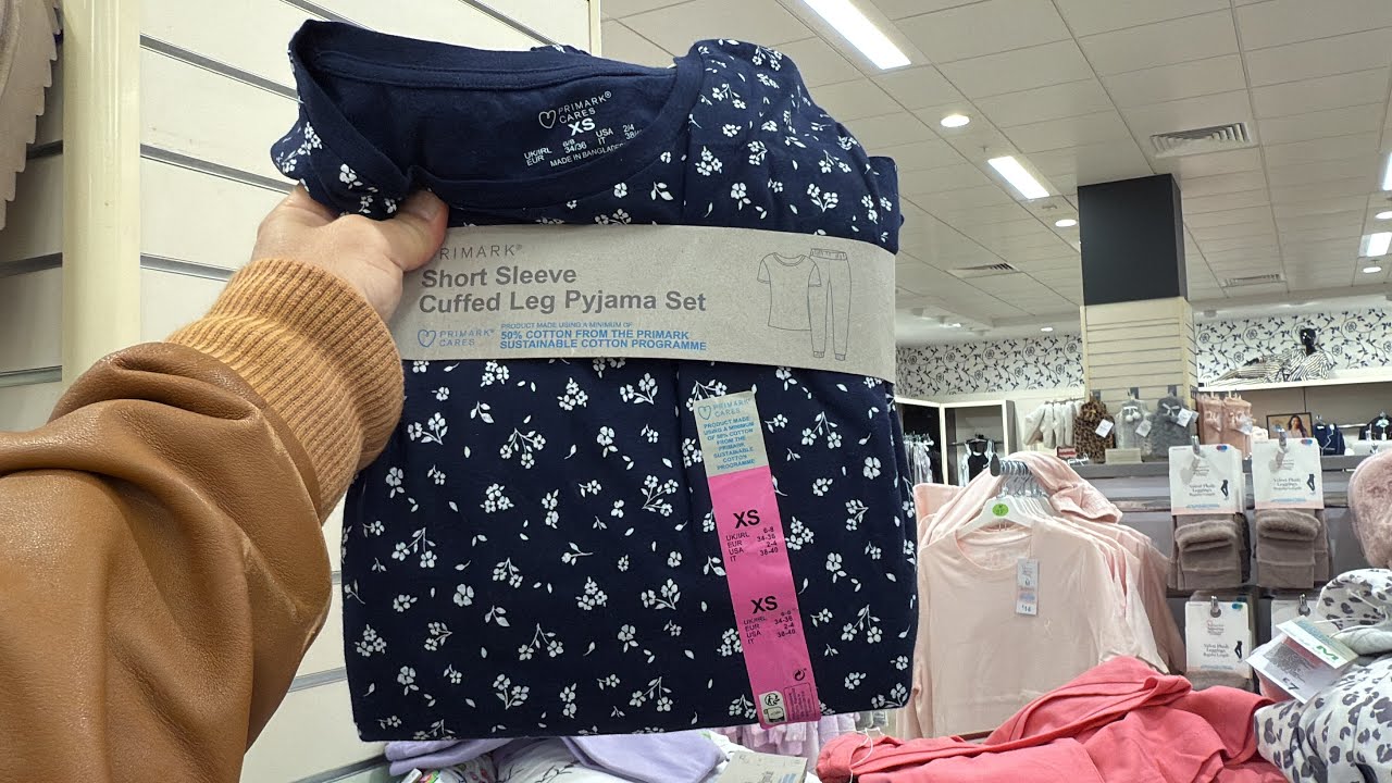 Primark Women's Winter Pyjamas and Slippers new collection - October 2024