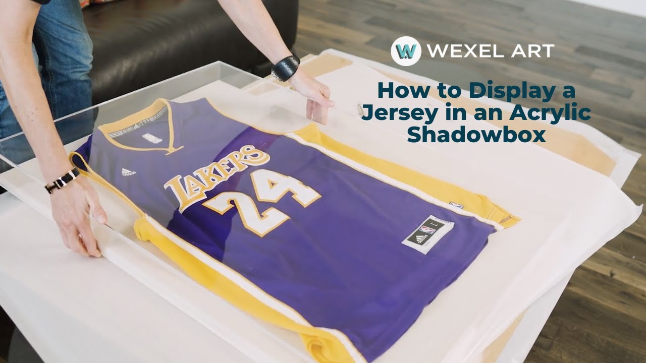 How to Display a Jersey in a Shadowbox
