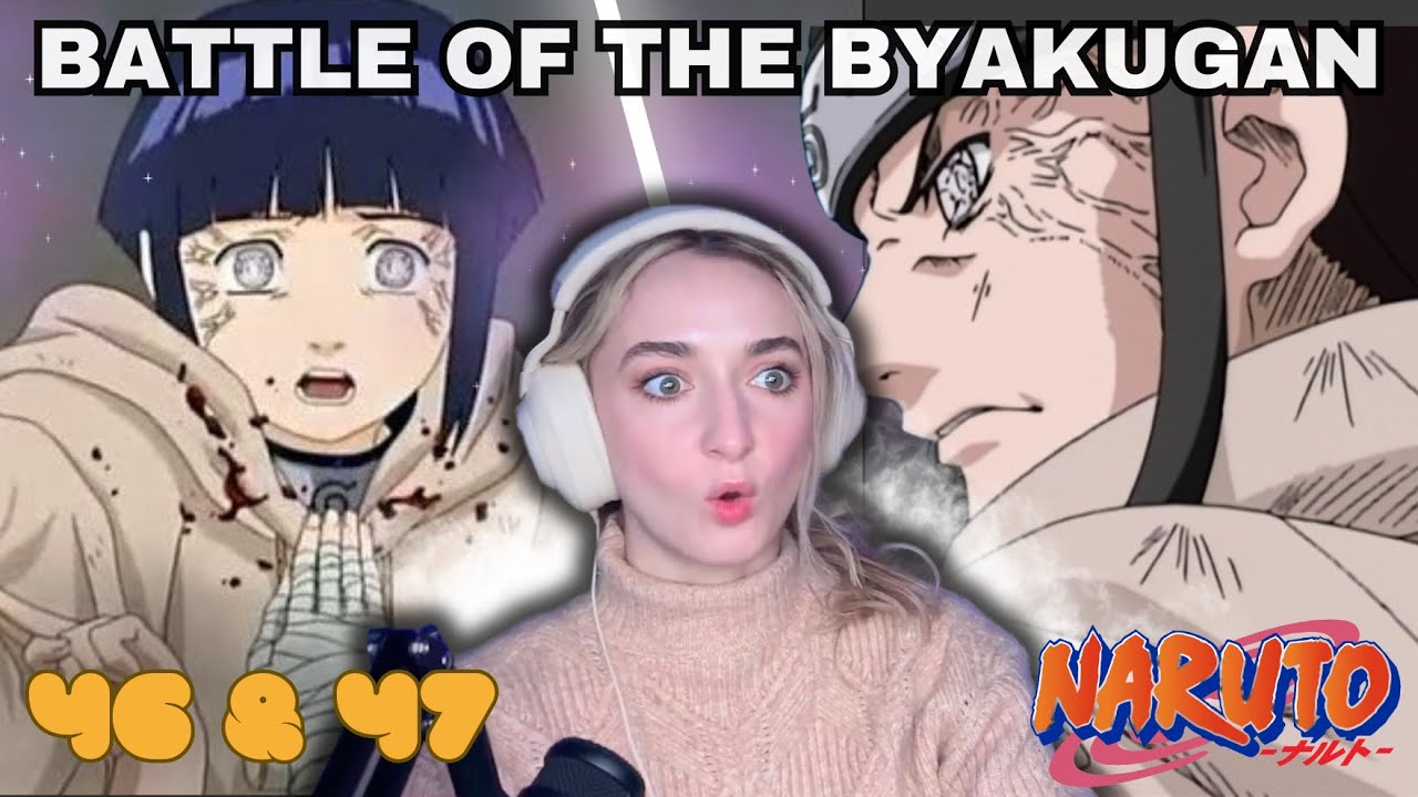 Byakugan Battle!? Hinata vs. Neji | NARUTO (REACTION) Eps 46 & 47