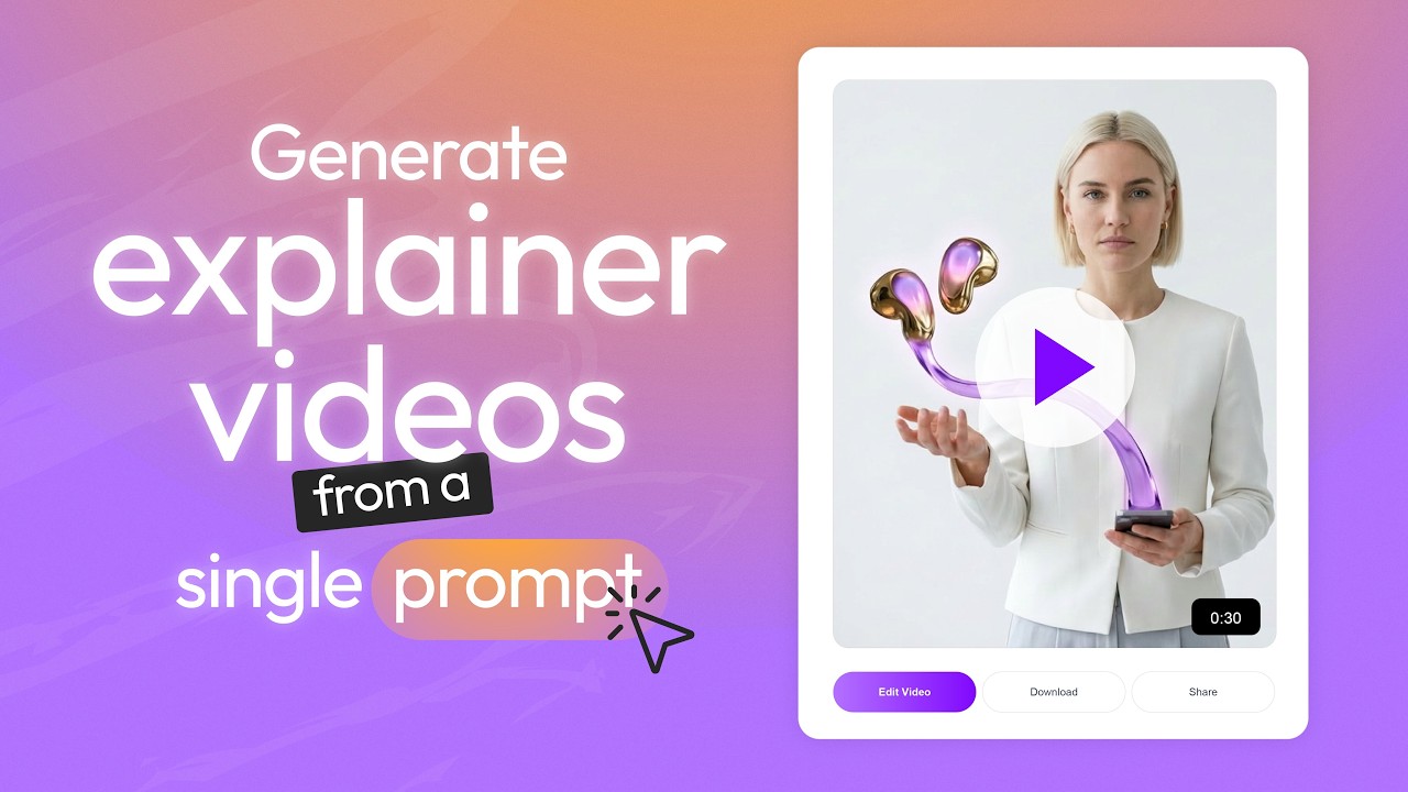 Lunair Demo: Generate studio-quality explainer videos. Instantly.