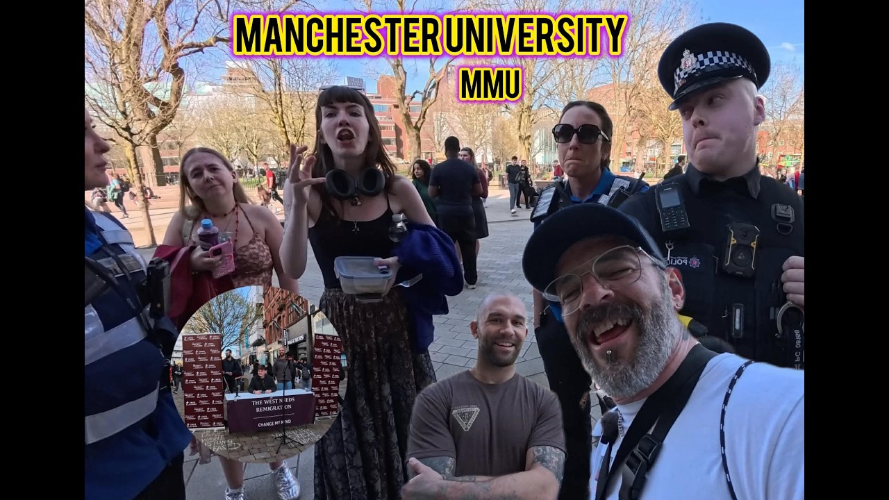 Students Face Controversial Debate, Featuring 'The Boys' | Manchester MMU
