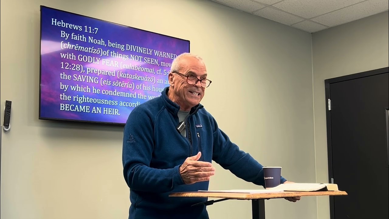 Part 61, Grace for the Race - Hebrews 11:7 | Steve Elkins