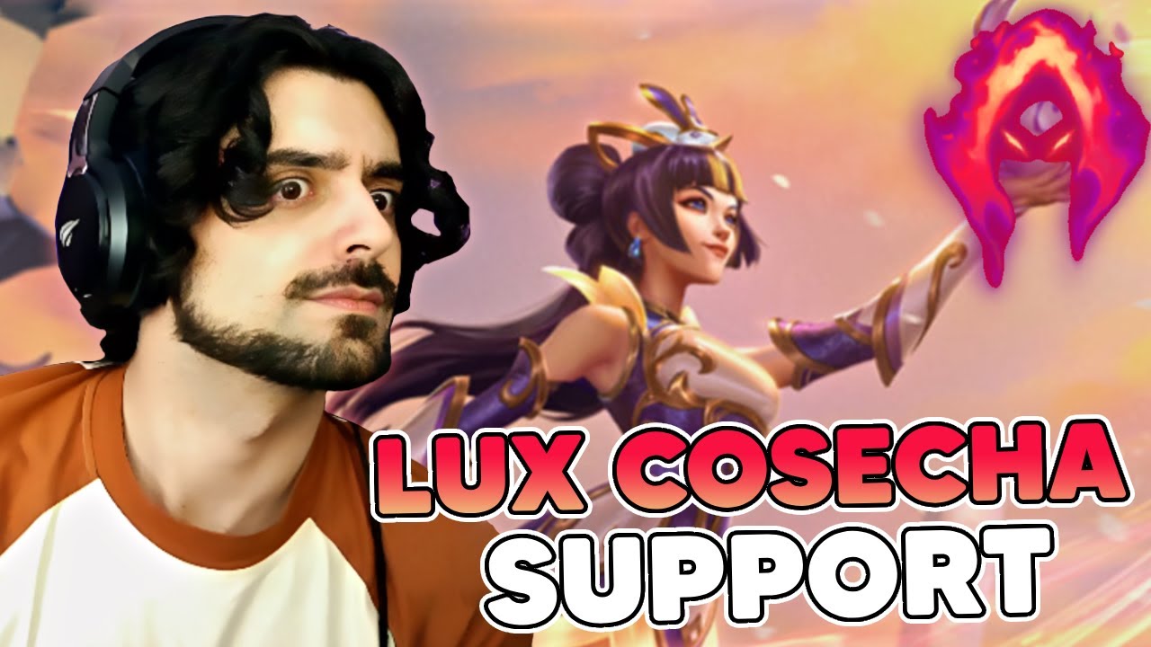 La MEJOR RUNA para LUX SUPPORT? | LUX SUPPORT COSECHA OSCURA