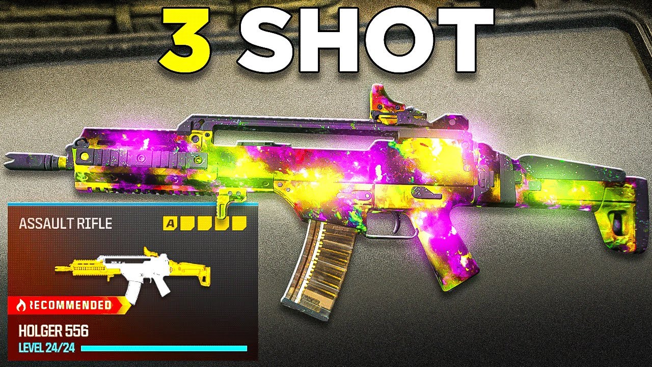 *NEW* 3 SHOT HOLGER 556 CLASS AFTER UPDATE in MW3! (Best HOLGER 556 Class Setup) - Modern Warfare 3
