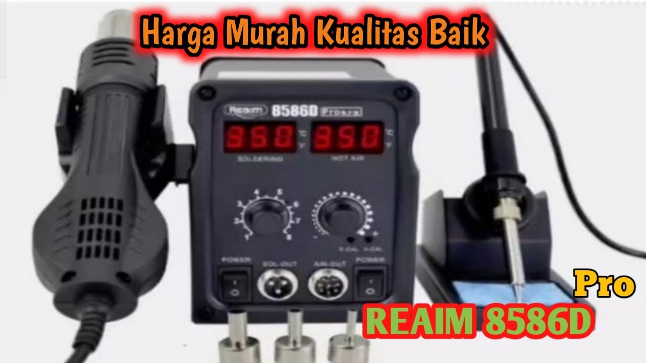 Solder Uap Reaim 8586D Pro Harga Murah Kualitas Baik