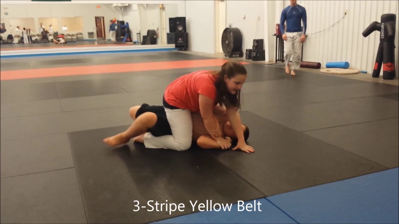 Cindy & Maggie rollin at Redline Jiu-Jitsu Academy