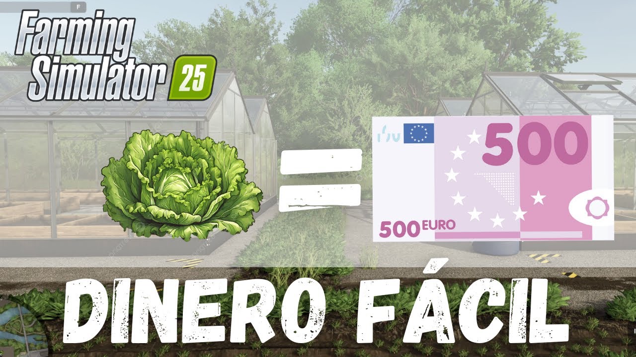 Cómo Ganar Dinero con Invernaderos de Lechugas | Farming Simulator 25 Guía para Principiantes EP #3