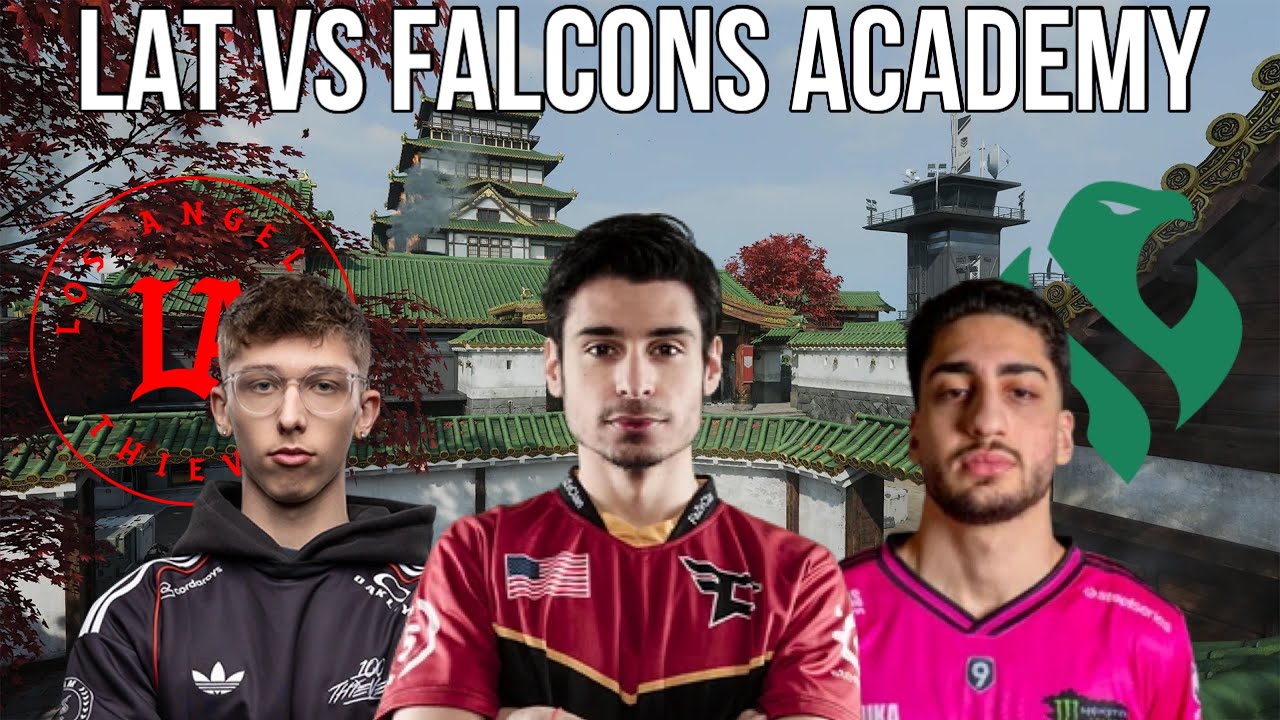 ZooMaa наблюдает за тренировочными матчами LAT против Falcons Academy (очень напряженная игра).