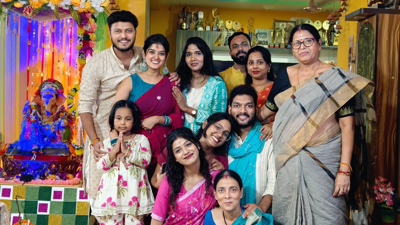 Ganesh ପୂଜା ରେ ହେଲା ଧୁମ୍ ମଜା ମସ୍ତି 🤣 / ନୂଆ ବୋହୁ @realsumanpattnaik #odiavolg #youtube 