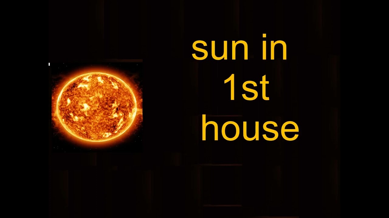 sun in 1st house #astrologyforecast #science #astrologypredictions