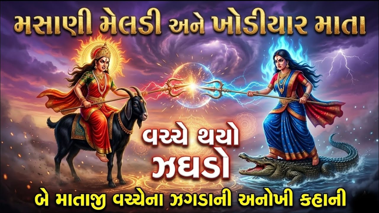 ખૂંખાર મેલડી માં અને ખોડીયાર માં નો ઝઘડો | મસાણી મેલડી | મેલડીનો ઈતિહાસ | khunkhar meladi |Khodiyar 