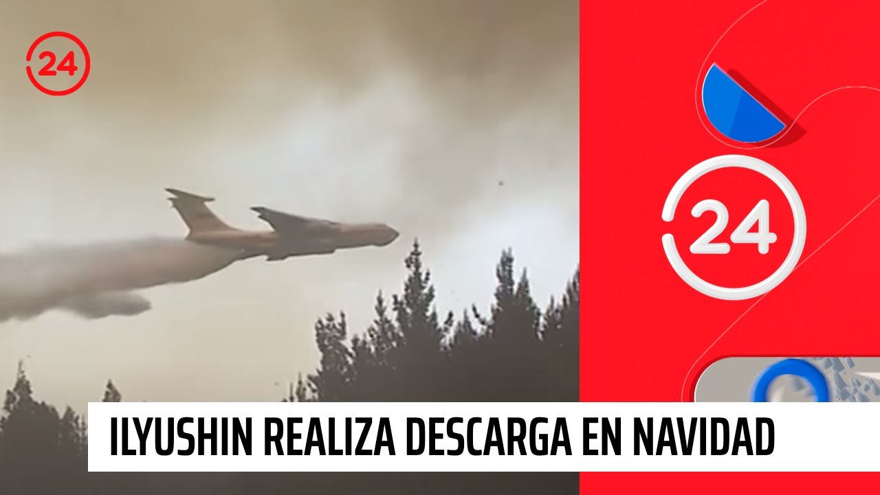 Ilyushin realiza exitosa descarga en la comuna de Navidad | 24 Horas TVN Chile