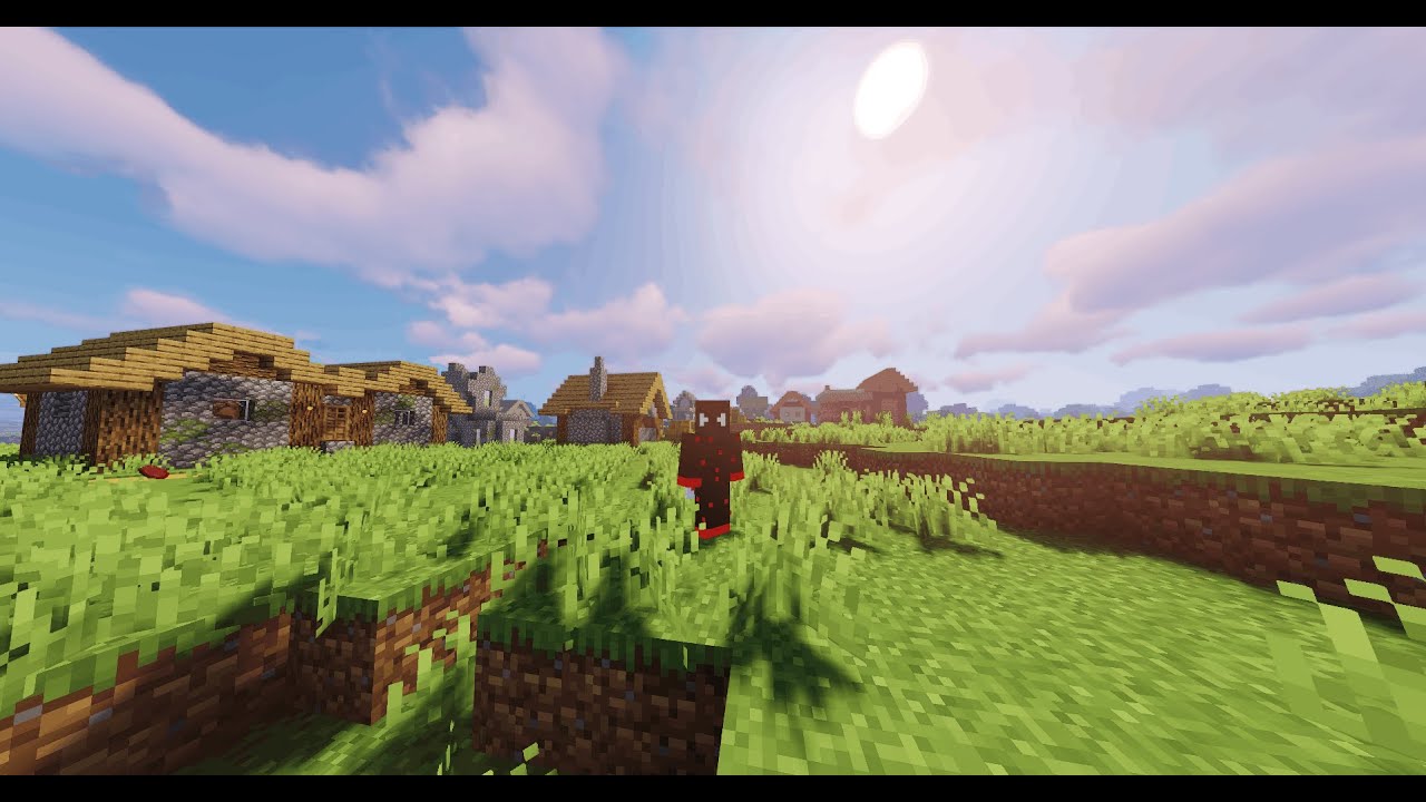 PLAYING MINECRAFT