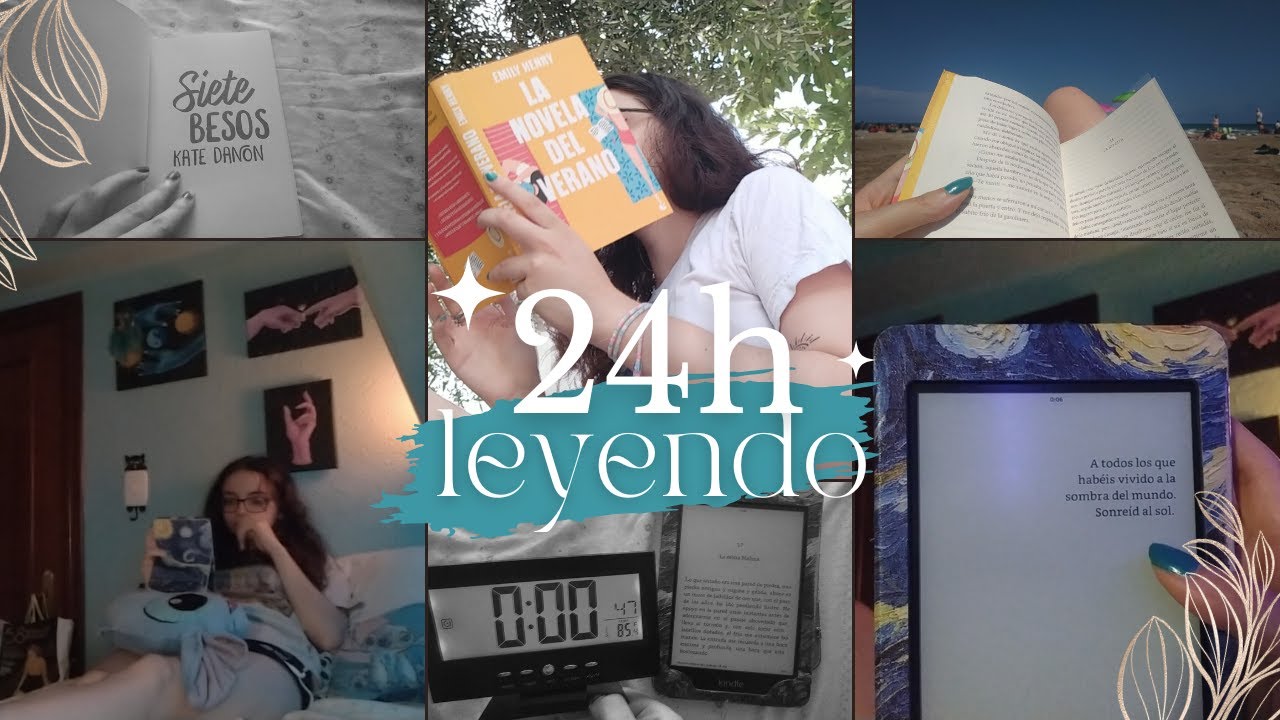 VLOG 24 HORAS LEYENDO 📚