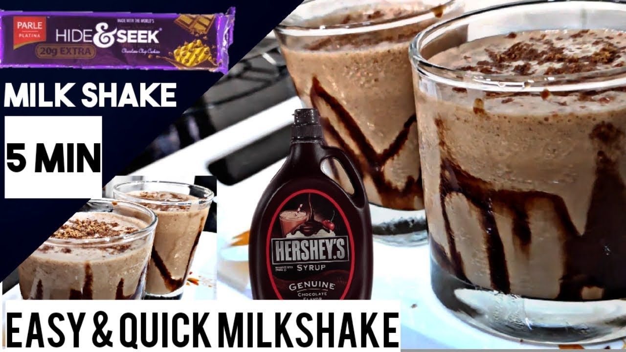 Easy Milkshake Restaurant style summer drink | Quick & easy milkshake | TGIF