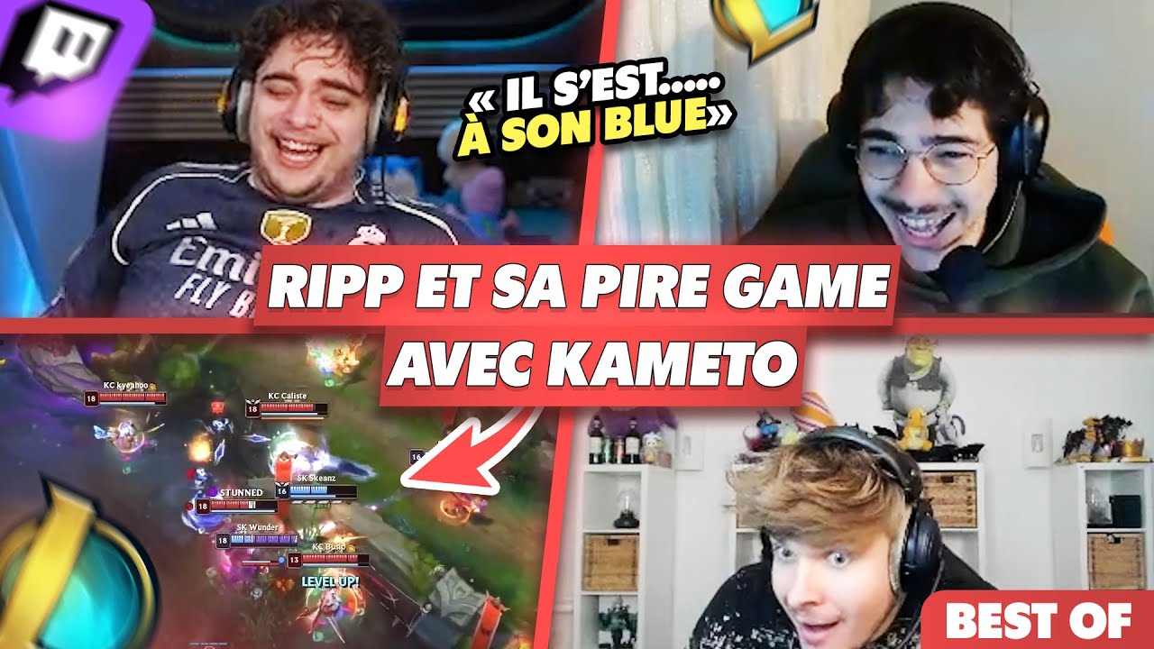 RIPP RACONTE SA PIRE GAME AVEC KAMETO - Best Of LoL #1270 Réactions
