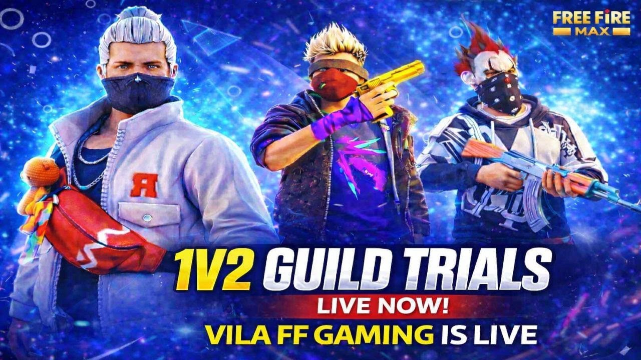 🔴 Telugu Free Fire Live 💥 | Guild Trials | 1v1 1v2 1v3 | 4v4 6v6||#freefirelive #freefire