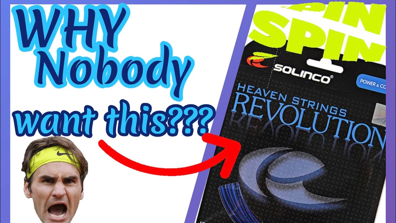 Why nobody want to buy Solinco Revolution? (Review) - Alex Tennis