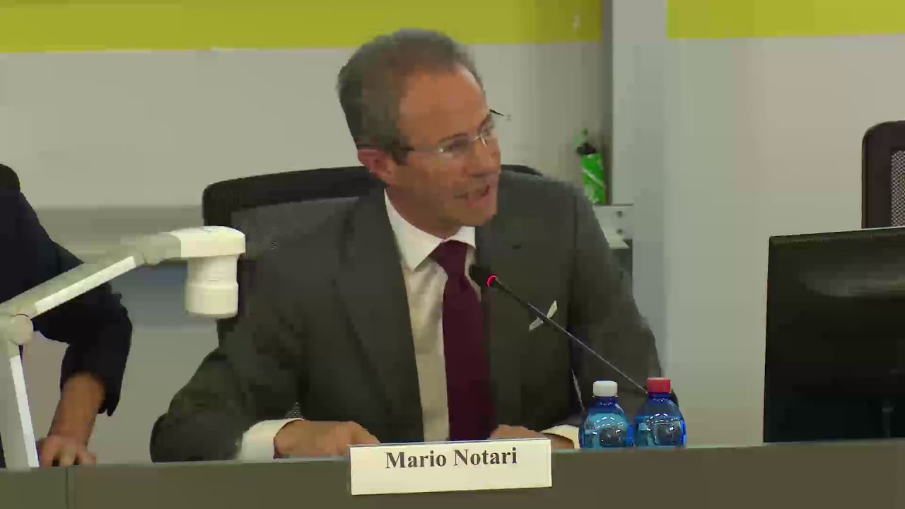 Prima sessione - Prof. Notari