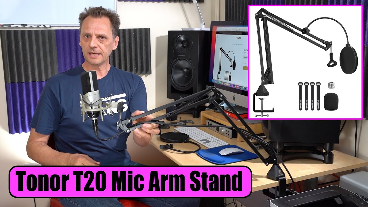 Tonor T20 mic desk boom arm stand