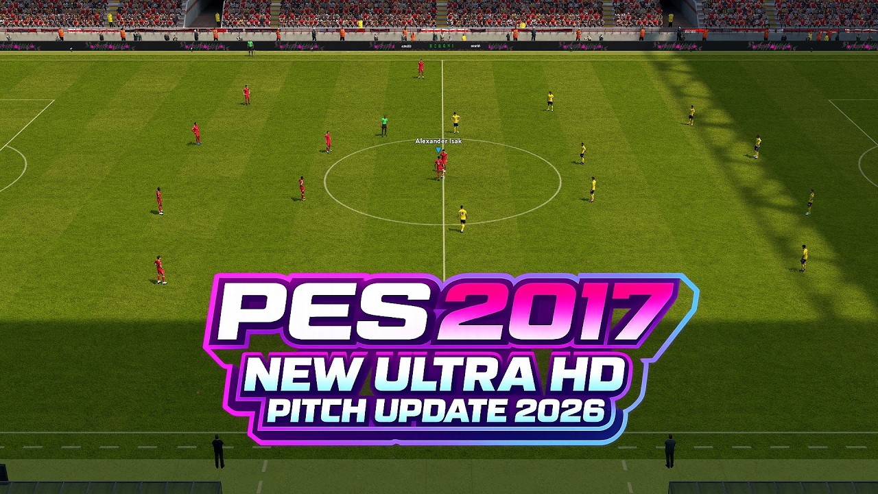 🔥 PES 2017: НОВОЕ ОБНОВЛЕНИЕ ПОЛЯ ULTRA HD 2026