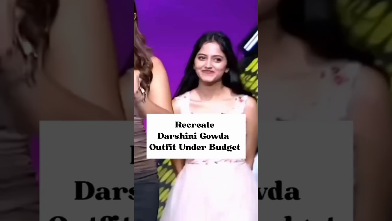 Recreate Darshini Gowda Outfit #shorts #ytshorts #trending #shortvideo #viralvideo #shortsfeed #reel