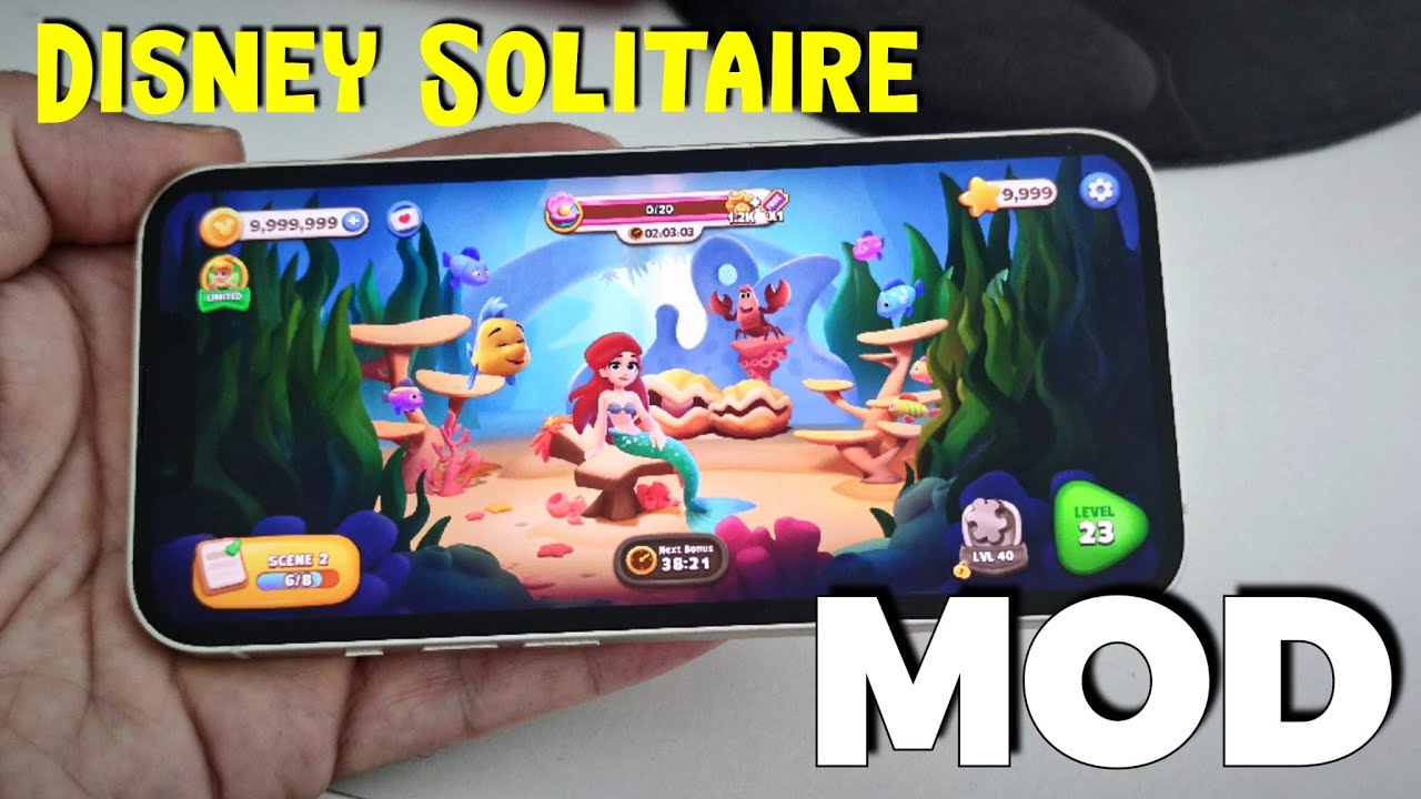 Disney Solitaire Hack/MOD Apk ✅️ Get Unlimited Coins & Stars in Disney Solitaire!! (iOS/Android)